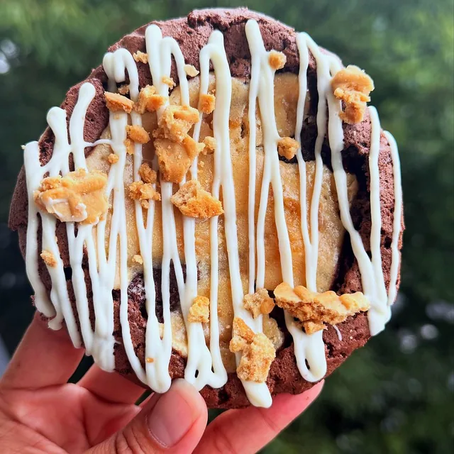 Double Choc Peanut Butter cookie.