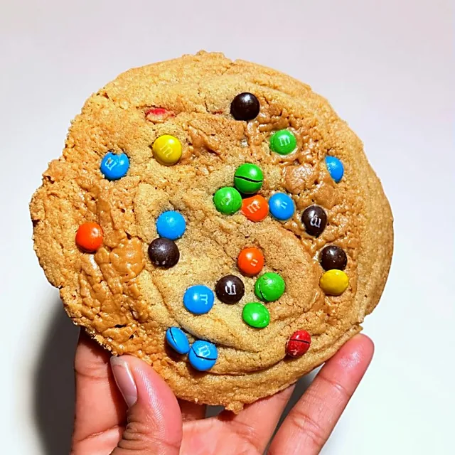 Peanut Butter M&M cookie.