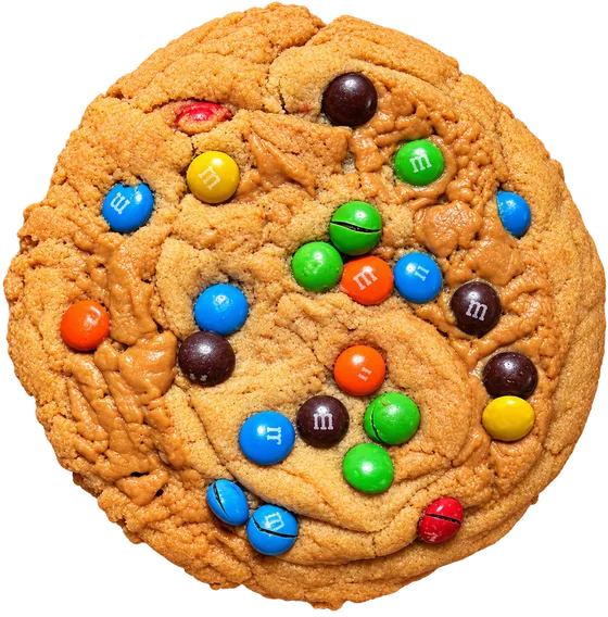 Peanut Butter M&M cookie