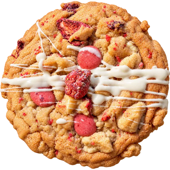 Strawberries and Cream cookie