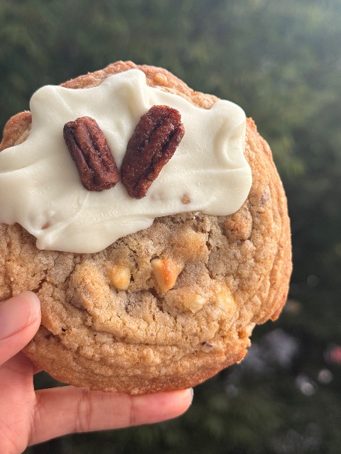 Rum Pecan Pie cookie (sold out).