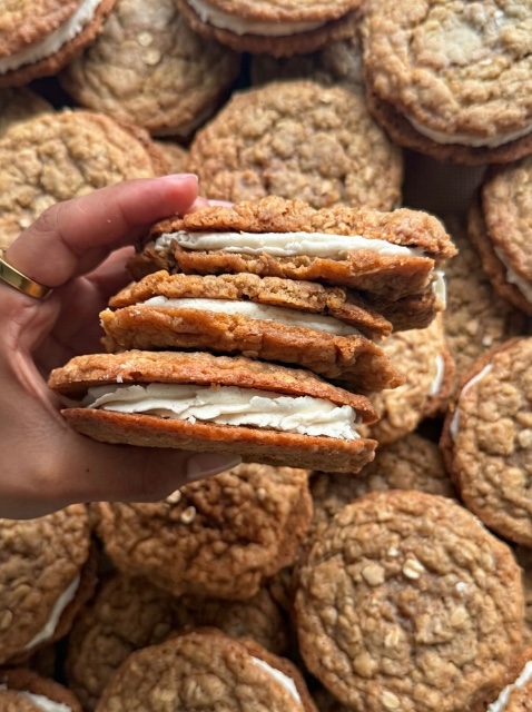 Oatmeal Cream Pie cookie.