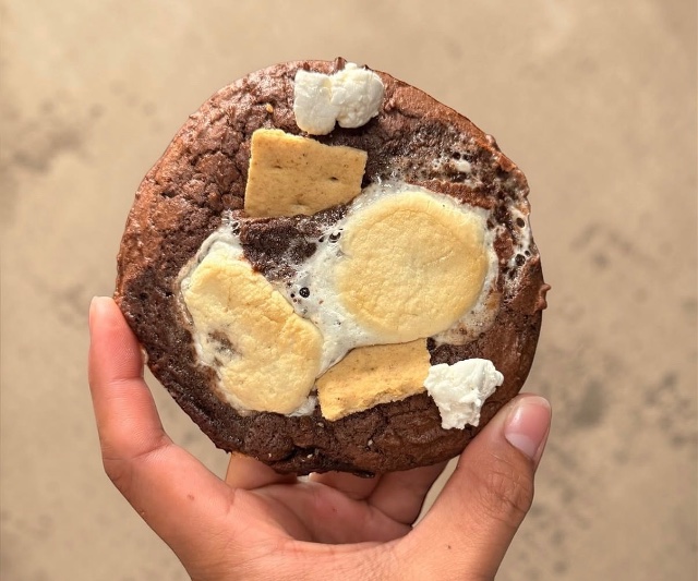 S'mores Brownie cookie (sold out).