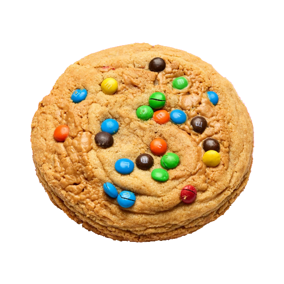 Peanut Butter M&M cookie (sold out)
